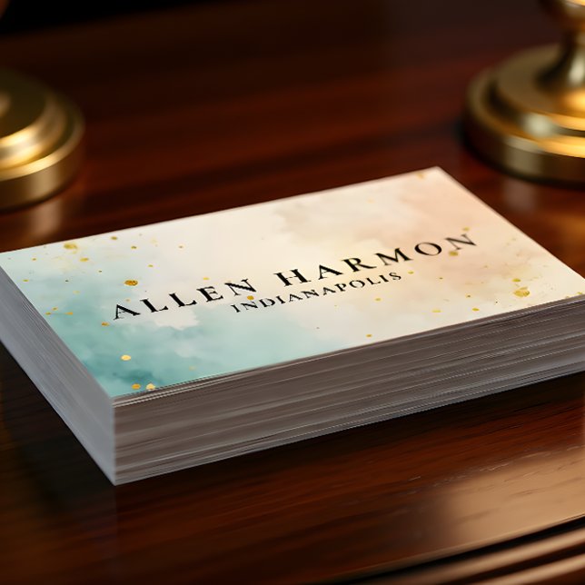 Tarjeta De Visita Elegant Professional Simple Monogram Minimalist (Subido por el creador)