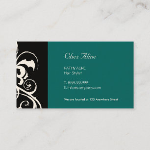 Tarjeta de visita elegante