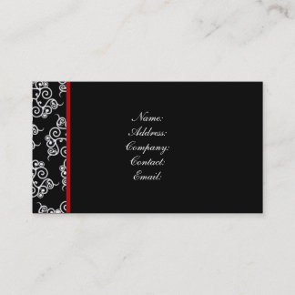 tarjeta de visita - elegante