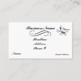 Tarjeta de visita elegante