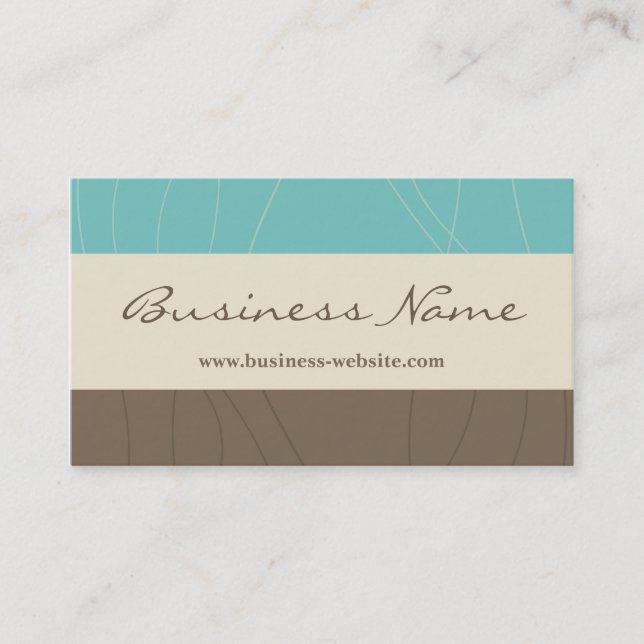 Tarjeta de visita elegante (Anverso)