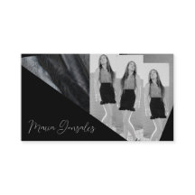 tarjeta de visita elegante 