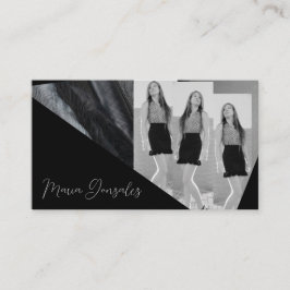 tarjeta de visita elegante