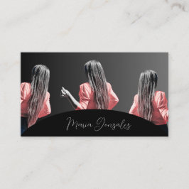 tarjeta de visita elegante