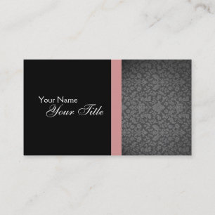 Tarjeta de visita elegante