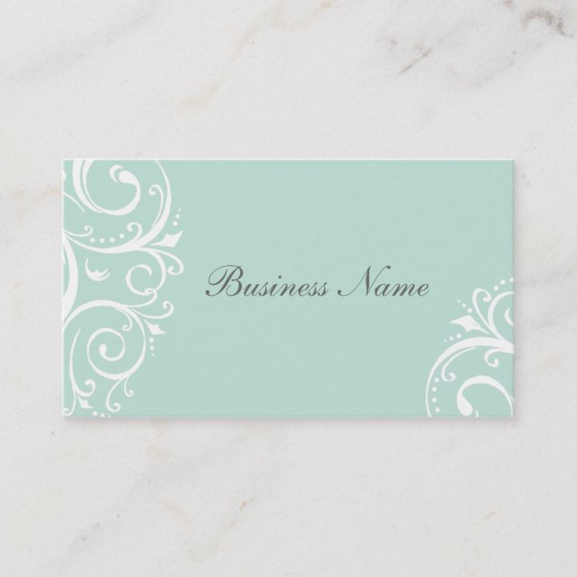 Tarjeta de visita elegante (Anverso)
