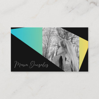 tarjeta de visita elegante