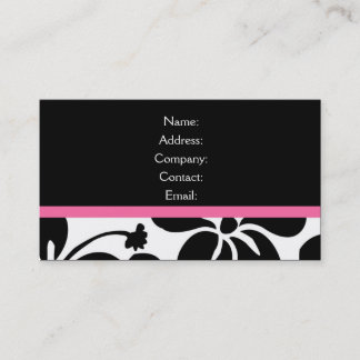 tarjeta de visita - elegante