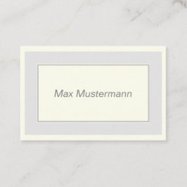 Tarjeta De Visita elegante