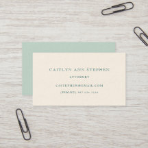 Tarjeta de Visita Elegante