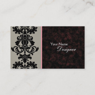 Tarjeta de visita elegante