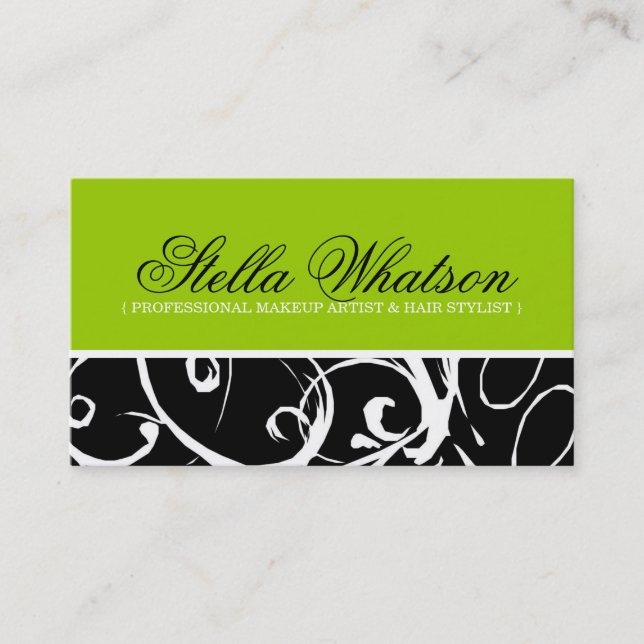 Tarjeta de visita elegante (Anverso)