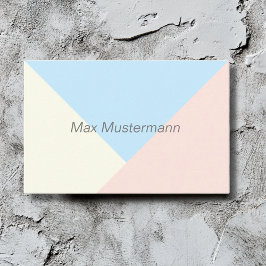 Tarjeta De Visita elegante