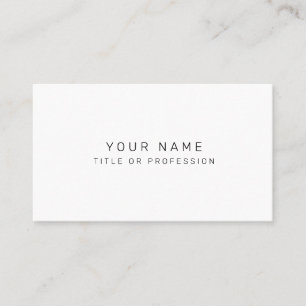 Tarjeta de visita elegante
