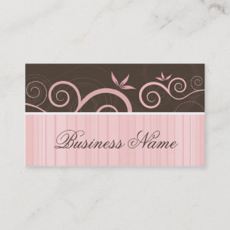 Tarjeta de visita elegante