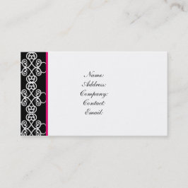 tarjeta de visita - elegante