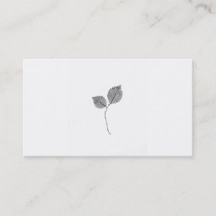Tarjeta de visita elegante