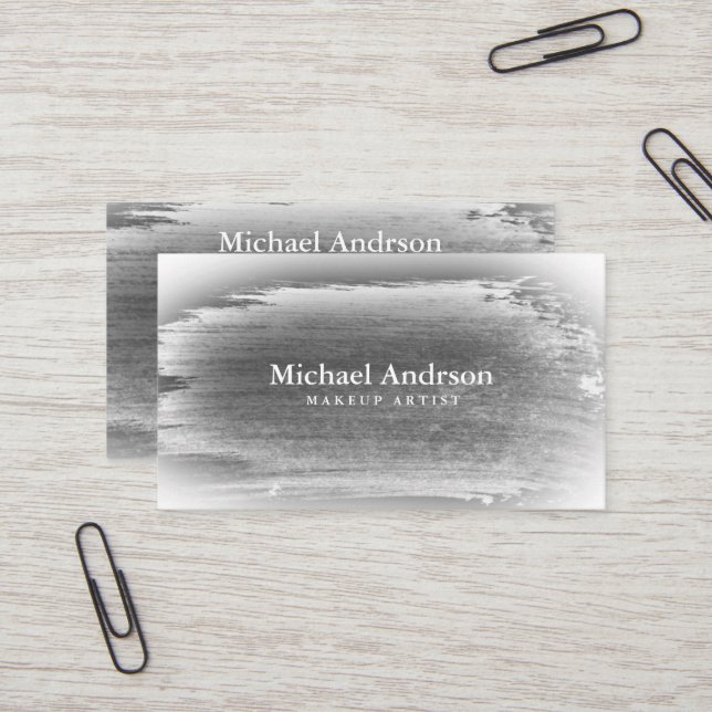 Tarjeta De Visita Elegante acuarela (Anverso/Reverso In Situ)