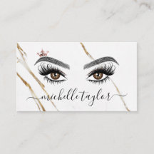 Elegante artista de maquillaje Beauty Lash Extensi