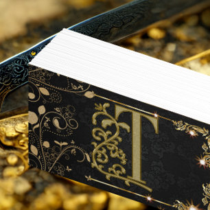 Tarjeta De Visita Elegante artista de maquillaje Purpurina de Moda M