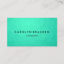 Tarjeta De Visita Elegante azul con clase moderno