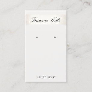 Tarjeta De Visita Elegante Banda De Gente De La Pantalla Plata