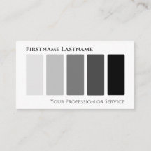 Elegante blanco negro abstracto formas modernas QR