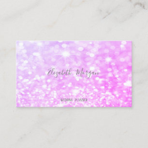 Tarjeta De Visita Elegante Bokeh Profesional Moderno Ombre