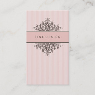Tarjeta De Visita ELEGANTE bonito VINTAGE hermosa rosa renacentista