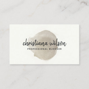 TARJETA DE VISITA ELEGANTE CALIGRAFÍA DE ROPA NEGRA EN PLATA FAUX