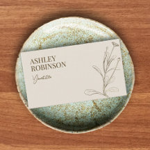 Elegante código QR botánico boho pastel terroso
