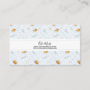 Tarjeta De Visita Elegante color de agua vintage