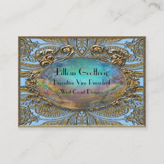 Tarjeta de visita elegante de Chanvire II