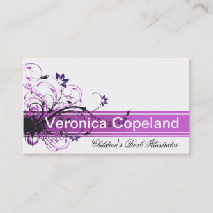 Tarjeta de visita elegante (de uso múltiple) -