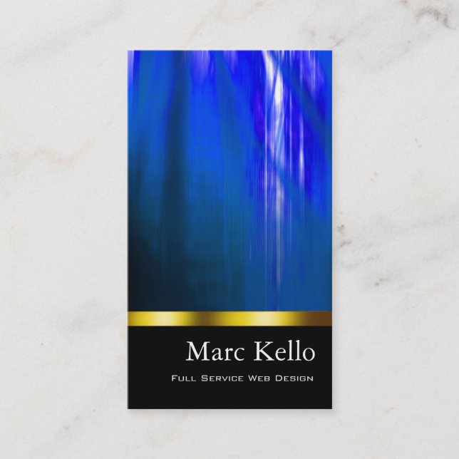 Tarjeta de visita elegante (de uso múltiple) - (Anverso)