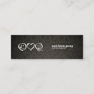 Tarjeta de visita elegante del diseñador gráfico