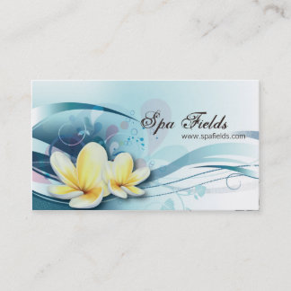 Tarjeta de visita elegante del encargado del