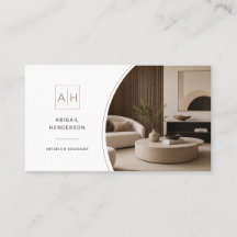 Elegante diseñador de interiores código QR foto
