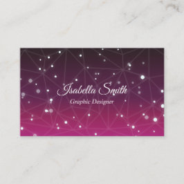 Tarjeta De Visita Elegante Diseñador gráfico profesional