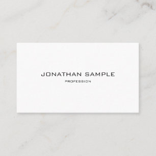 Tarjeta De Visita Elegante diseño elegante profesional moderno