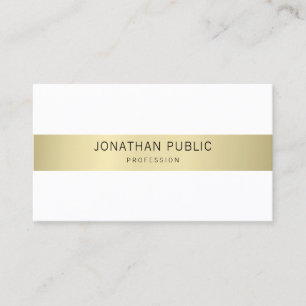 Tarjeta De Visita Elegante diseño elegante y moderno de lujo moderno