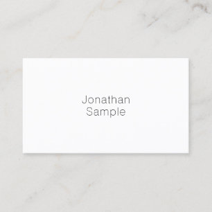 Tarjeta De Visita Elegante Diseño Gráfico Simple Profesional