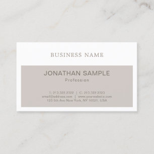 Tarjeta De Visita Elegante Diseño Gráfico Sleek Moderno Lujo