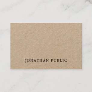 Tarjeta De Visita Elegante diseño Minimalista moderno y único lujo