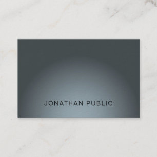 Tarjeta De Visita Elegante diseño moderno de lujo profesional