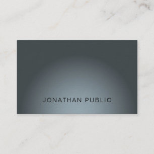 Tarjeta De Visita Elegante diseño moderno profesional de lujo
