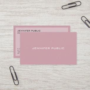 Tarjeta De Visita Elegante diseño profesional moderno