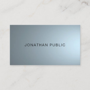 Tarjeta De Visita Elegante Diseño Profesional Moderno y Moderno
