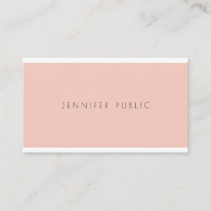 Tarjeta De Visita Elegante diseño simple y simple lujo profesional