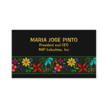 Elegante empleado de folk floral latinoamericano